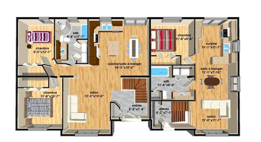 Le modèle Bi-génération II de Maison Nordique