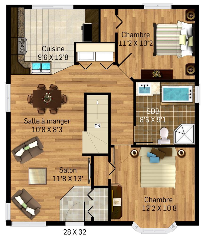 Le modèle Classy de Maison Nordique