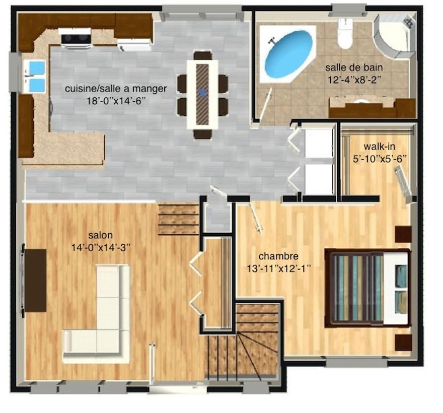 Le modèle Corail de Maison Nordique
