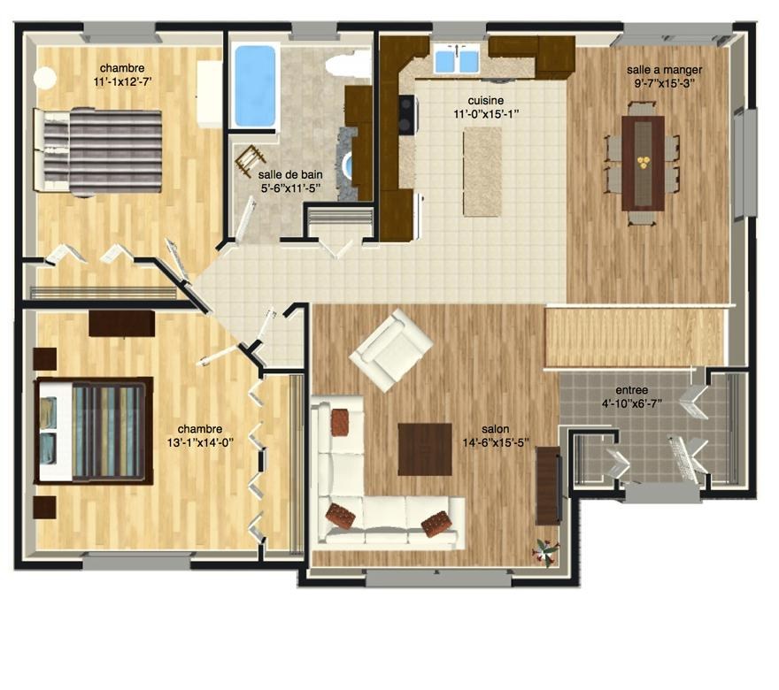 Le modèle Deluxe de Maison Nordique