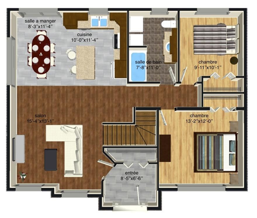 Le modèle Ladouceur de Maison Nordique