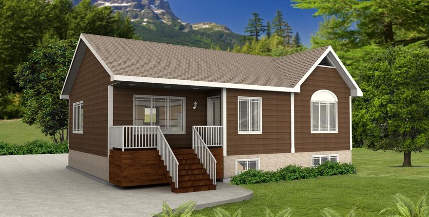 Le modèle Lapierre de Maison Nordique