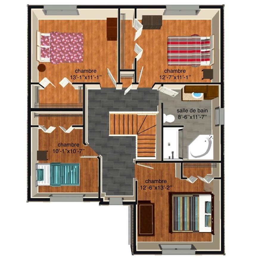 Le modèle Méderik de Maison Nordique, photo 2 sur 2