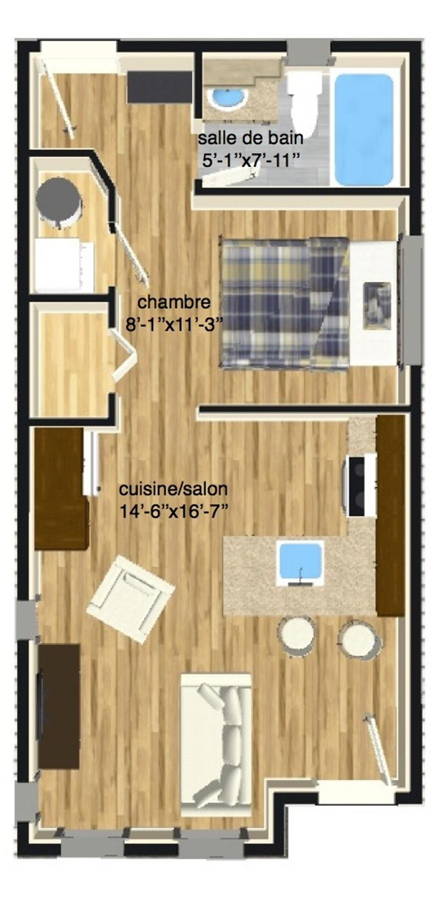 Le modèle Mini-maison #1 de Maison Nordique