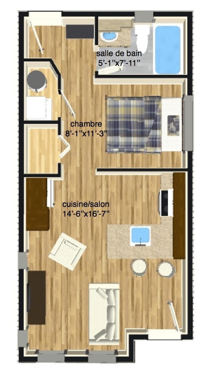 Le modèle Mini-maison #2 de Maison Nordique