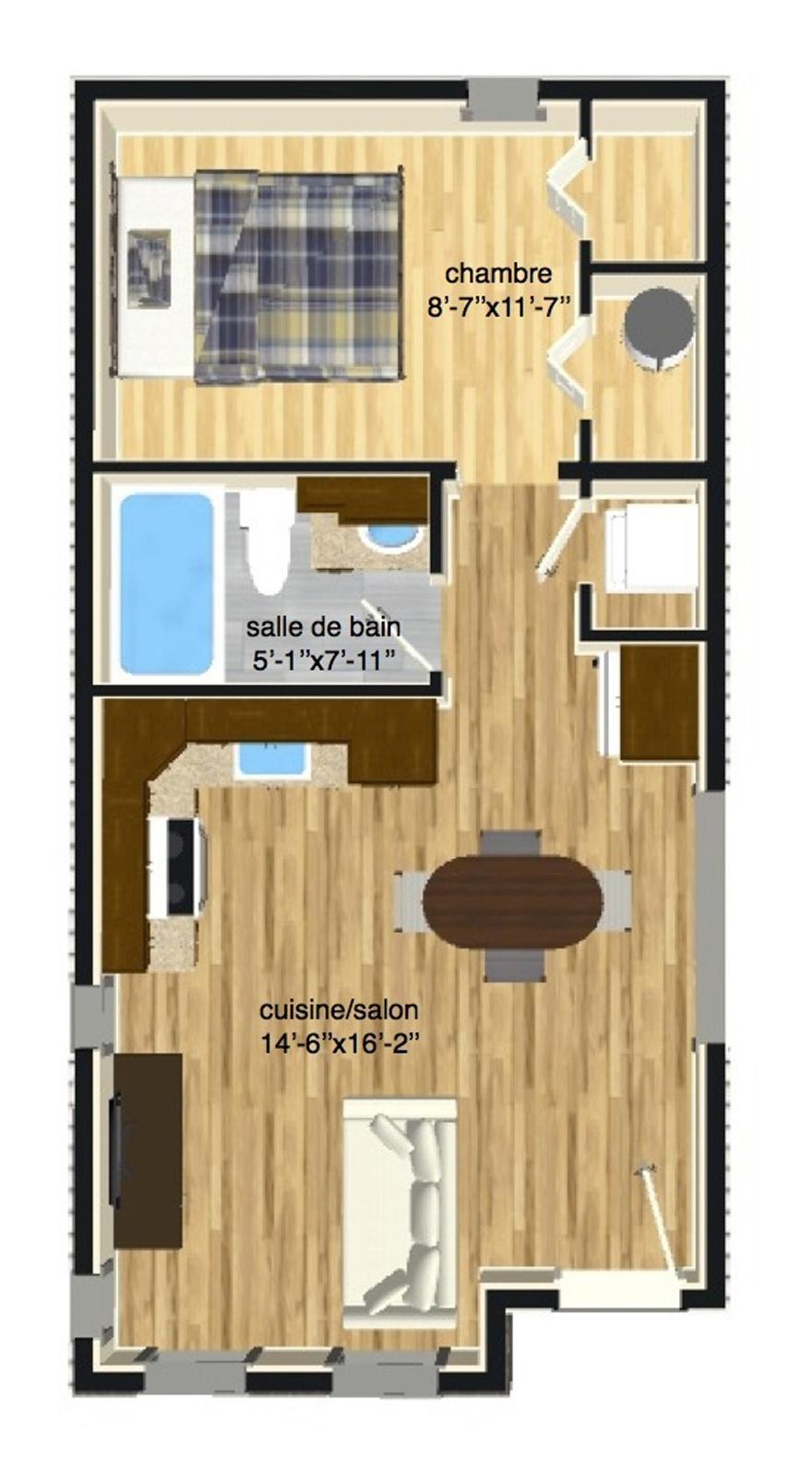 Le modèle Mini-maison #3 de Maison Nordique