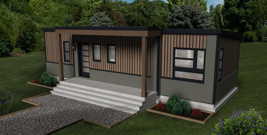 Le modèle Mini-maison #6 de Maison Nordique