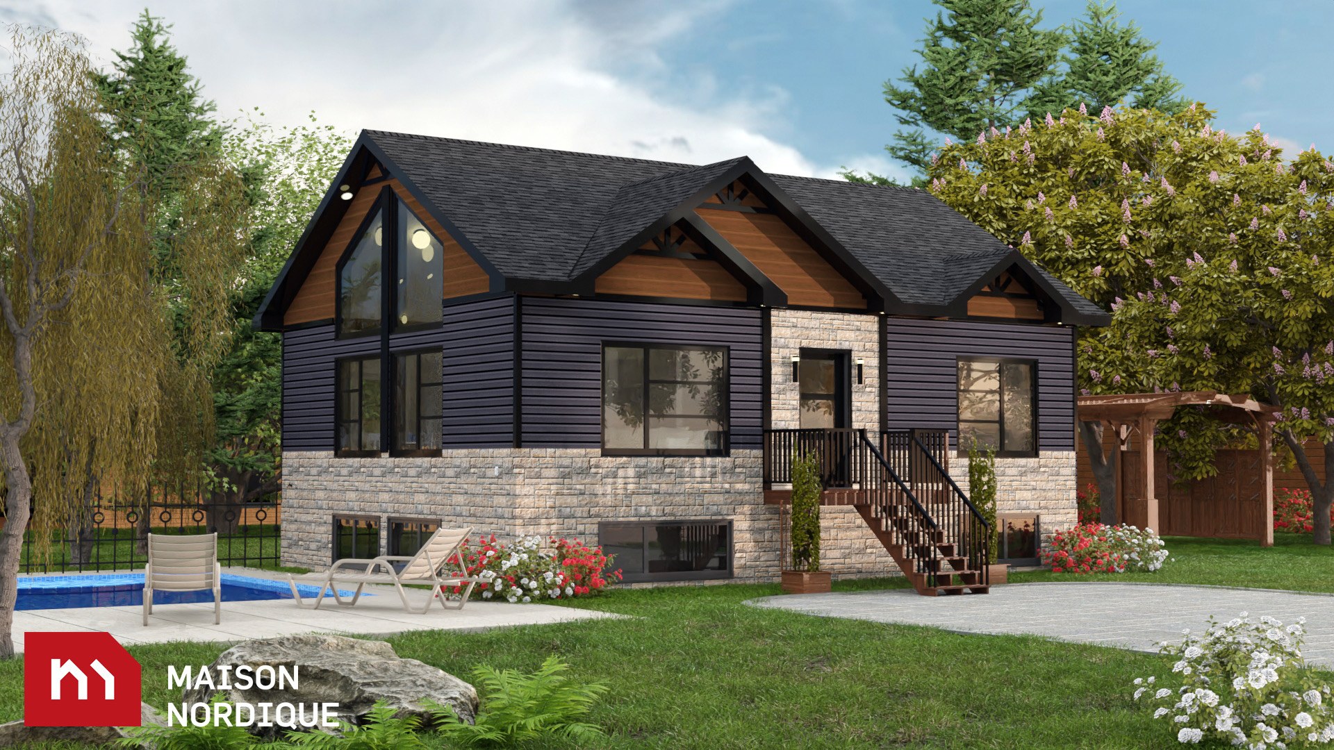 Le modèle Rivard de Maison Nordique