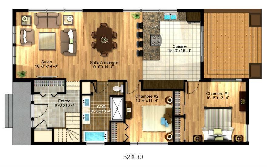 Le modèle Thao de Maison Nordique