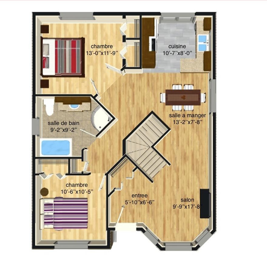 Le modèle Vermont de Maison Nordique