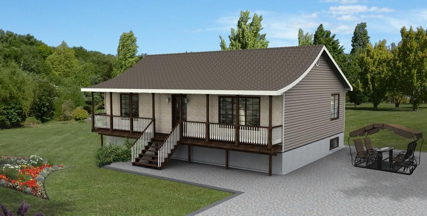 Le modèle Villageois de Maison Nordique