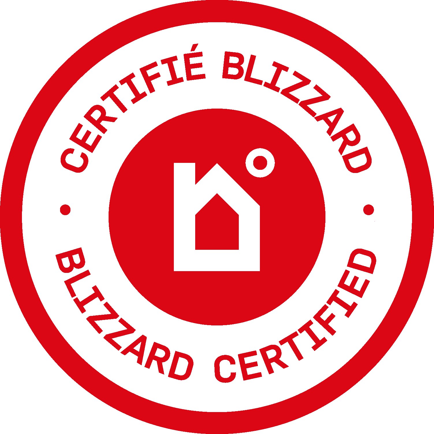 Le sceau « Certifié Blizzard » de Maison Nordique